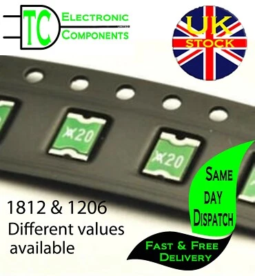 LITTLEFUSE INC PPTC SMD Self recovery fuses 1206 and 1812 50mA to 3.5A 6V to 60V Self resetting