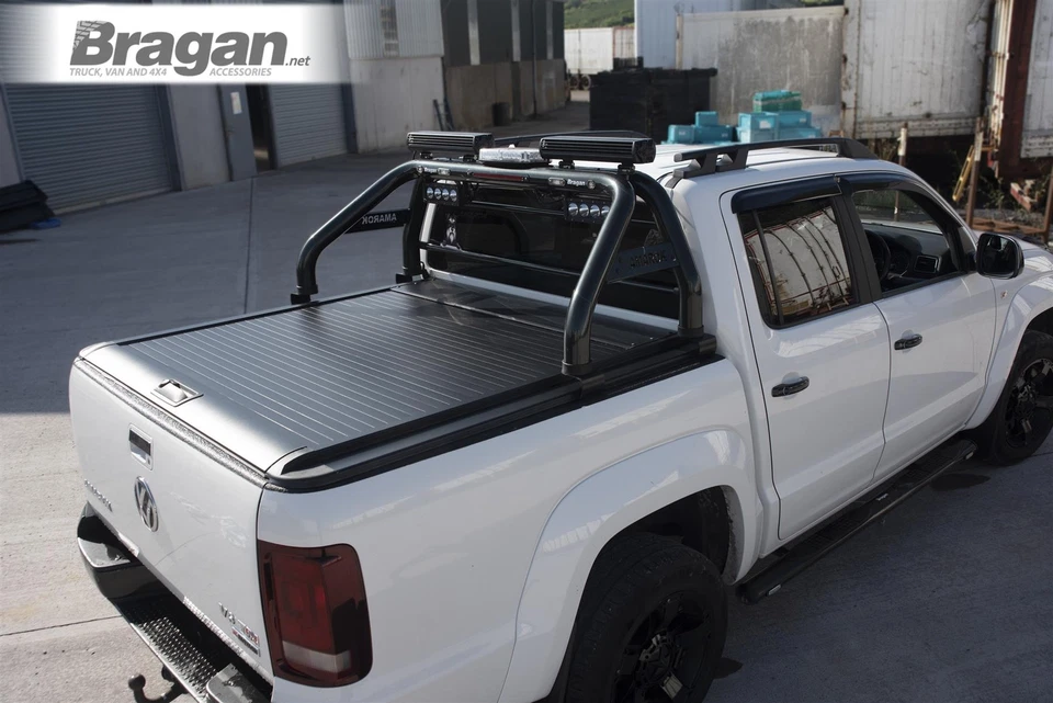 Cubierta retroceso Tonneau para VW Volkswagen AMAROK 2017-2023 4x4 tapa retráctil Foto 4 de 4