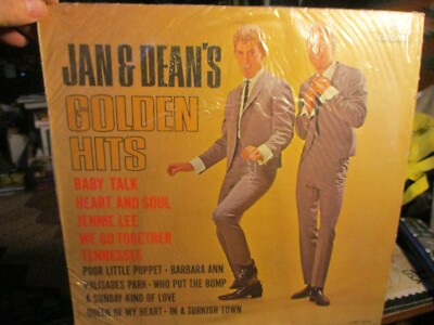 1962 JAN & DEAN Golden Hits Mono LP Liberty LRP 3248 Surf Rock Shrink VG/NM