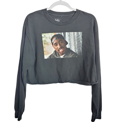 Poetic Justice tupac women's cropped 