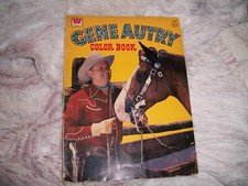 Gene Autry Coloring Book Vintage