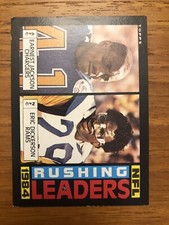 1985 Topps Football Card Rushing Leaders #194 Eric Dickerson EX+