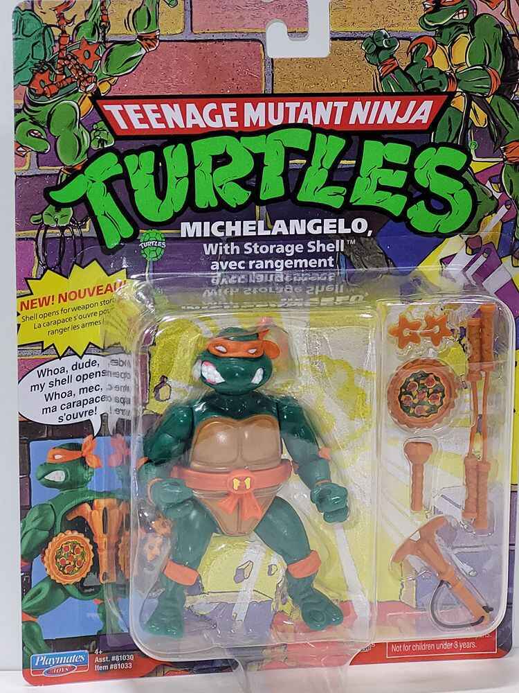 Teenage Mutant Ninja Turtle Toy Shell TMNT Play Date Man Cave Game Room  Decor