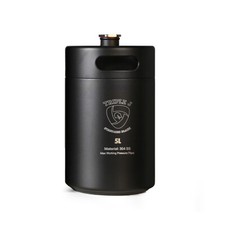 Mini Stainless Steel Growler Ss Keg 5l 304 Black