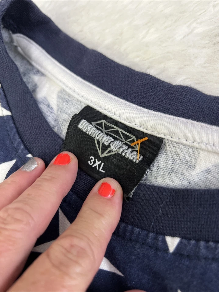 Camisa de manga larga Diamond Stash talla 3XL para hombre/unisex bandera americana/medios mixtos Foto 4 de 4