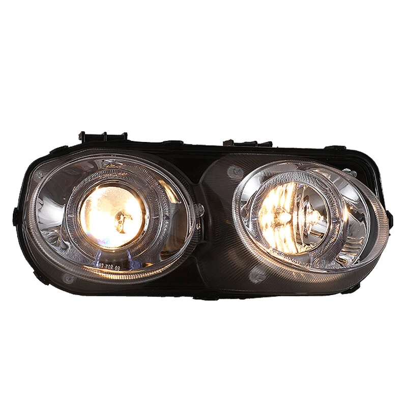 Faros proyectores Halo 1998-2001 para Acura Integra 98-01 cromados Foto 4 de 4