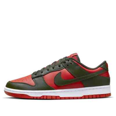 Nike Dunk Low Retro BTTYS Sneaker Herren Schwarz Rot Leder NEU OVP Gr. 41 - 45,5