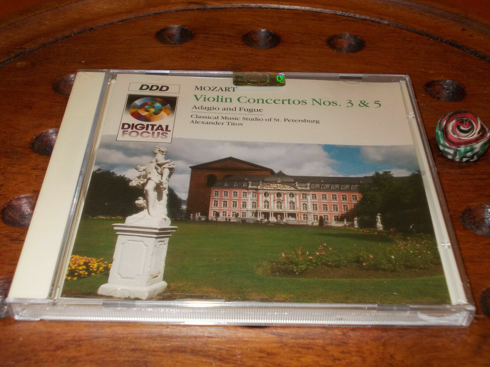 Mozart Violin concerto 3 5 Titov Cd Nuovo