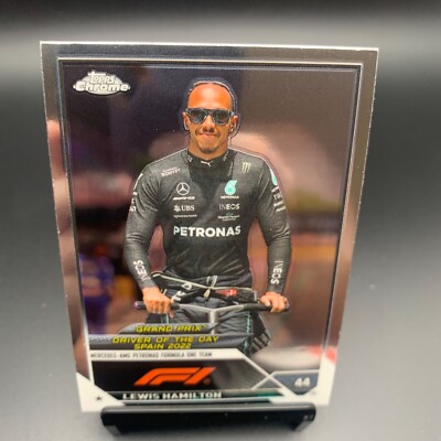 2023 Topps Chrome F1 #171 Lewis Hamilton Mercedes Petronas Formula One Team