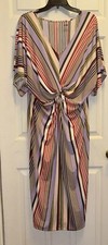EVRI Multicolor SS Dress 1x