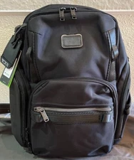 TUMI ALPHA BRAVO SEARCH Backpack Nylon Black 232789D New