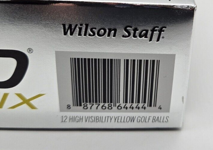 Wilson Staff Duo Soft Optix Golf Balls Electric Yellow 12 Balls
