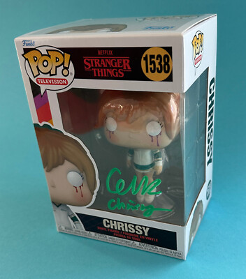 Grace Van Dien   Stranger Things  Funko Pop 1538 - signed, original Autogramm