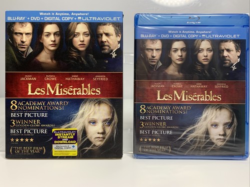 Les Misérables (Blu-ray/DVD, 2013, 2-Disc, Digital Copy) Brand New w/ Slipcover - Imagen 5 de 5