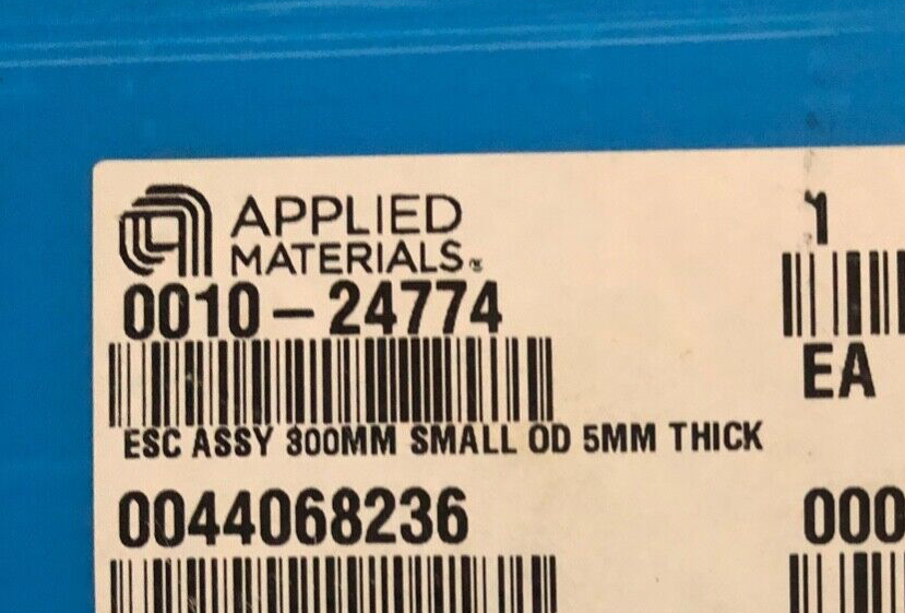 07781 Code AMAT 0010-24774 ESC Assy 300MM SMALL OD 5MM THICK (0041-06414)(0041 ...