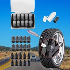 10/30/50Pcs Tire Repair Screw in Rubber Plug Nail Car Tyre Puncture Kit Off-Road