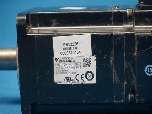 Servomoteur AC Yaskawa SGMJV-08AAA61 SGMJV08AAA61 avec rayures - Photo 7/7