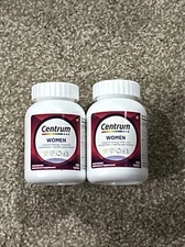Centrum Multivitamins For Women Supplement - 120 Count - 2 Pack 01/25