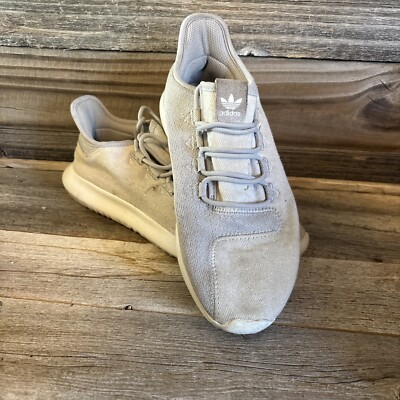 Adidas Mens US Vapour Grey Tubular Shadow Sneakers
