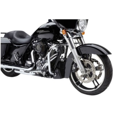 Cobra V-Bend Freeway Bar - Chrome - For Harley FLH FLT '09 - '22 601-2113