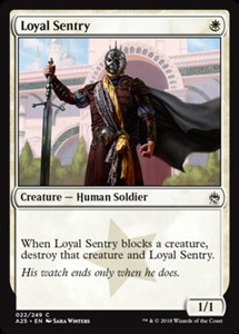 Loyal Sentry x4 - Masters 25 - NM-Mint, English - Masters 25