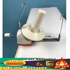 Upgrade！Large Yarn Ball Winding Machine Fiber/Wool Ball Winder Tool ABS Base TOP