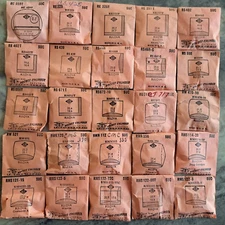 BULOVA WATCH CRYSTALS NOS - SUC BRAND many varieties (RC to RMS) page 1 0f 2