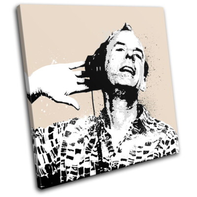 Fatboy Slim Producer Ibiza DJ Club SINGLE CANVAS WALL ART Picture Print