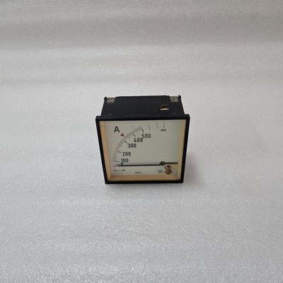 CELSA ANALOG AMPEREMETER PANEL METER 0-1000A WITH 500/5A CT INPUT