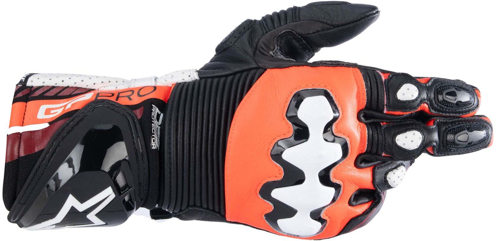 Black Red Fluo White