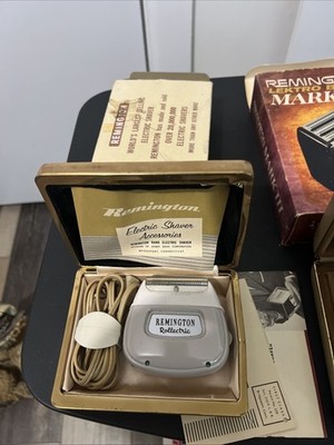 Remington Rollectric Antique 1950's Electric Shaver Original Box With  Mark III