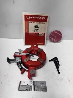 Rothenberger Automatic Threader Die Head 1/2'' - 2'' NPT With Cutters And Extras