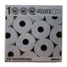 Funwares TP Hoarding Toilet 1000 Piece Jigsaw Puzzle 27" × 19"