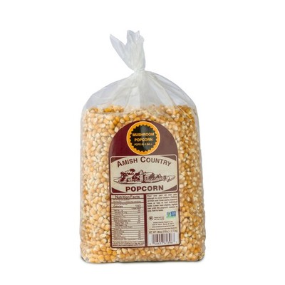 Amish Country Popcorn 6 lb Bag Mushroom Popcorn Kernels Old Fashioned 6 lb Bag