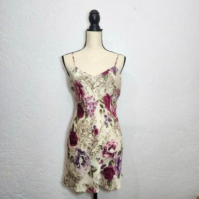 knee length dresses for ladies Delicate Yellow Floral Slip Mini Dress – Groovy Mimi main image 0