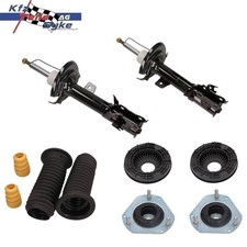 2x GASDRUCK STOSSDÄMPFER MIT DOMLAGER + STAUBSCHUTZSATZ VORNE FÜR FORD FIESTA VI