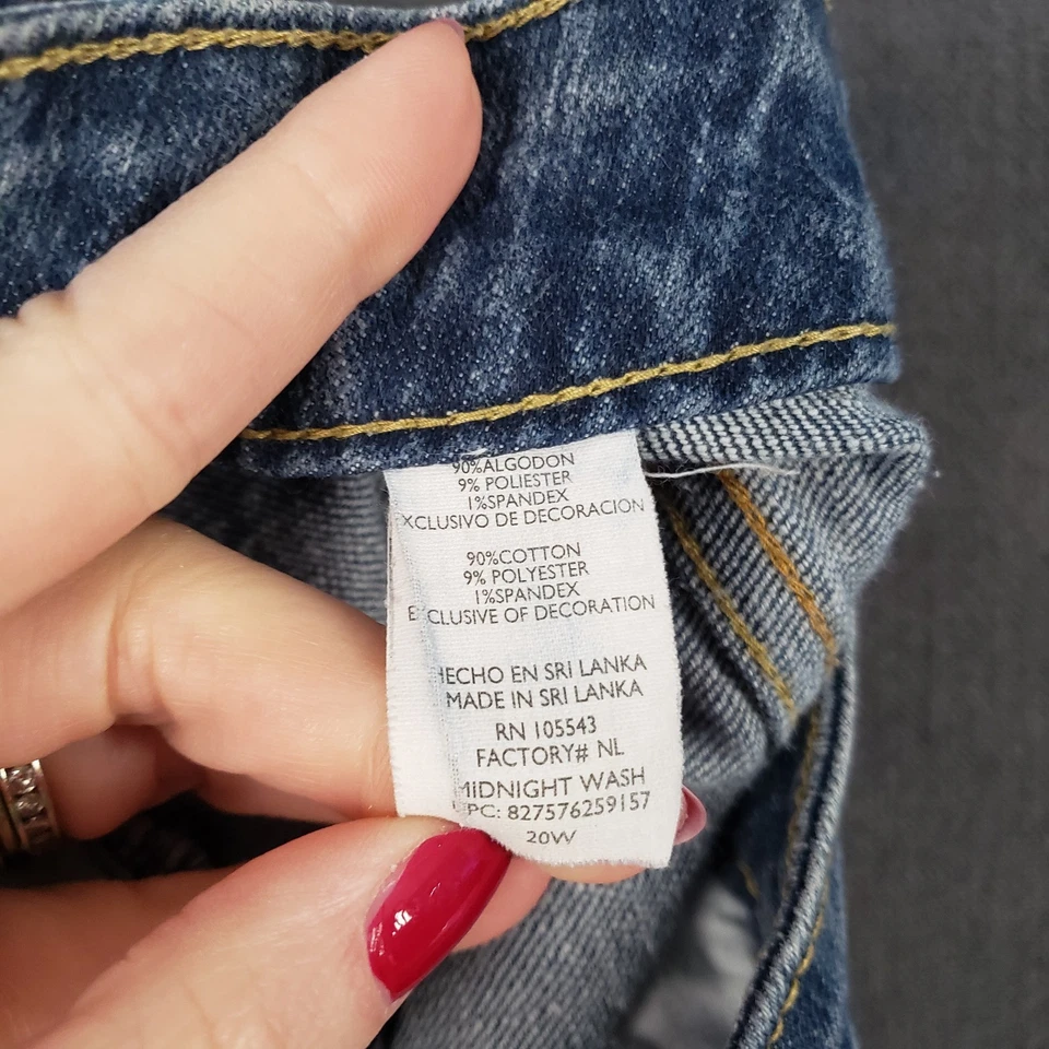 Daisy Fuentes Jeans Womens 20W Mid Rise Flare - Image 4 of 4