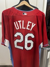 Chase Utley Philadelphia Phillies 2009 MLB All Star Game Majestic 52 Jersey NWT