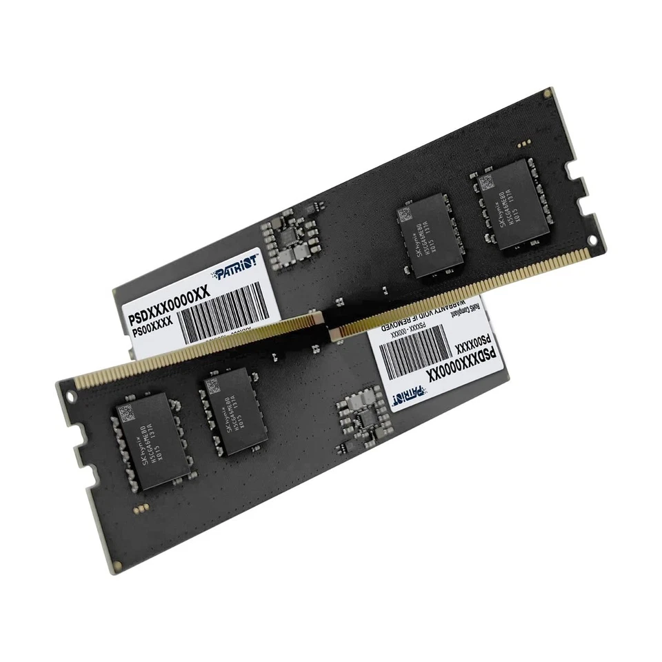 Patriot Signature Line 16GB DDR5 RAM 4800MHz 2x8GB Dual Channel Kit Black - Image 3 of 4