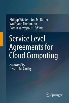 Service Level Agreements for Cloud Computing by Philipp Wiede... - 9781489987754