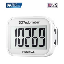 User-Friendly 3D Pedometer with Long Battery Life - Ideal for Everyone