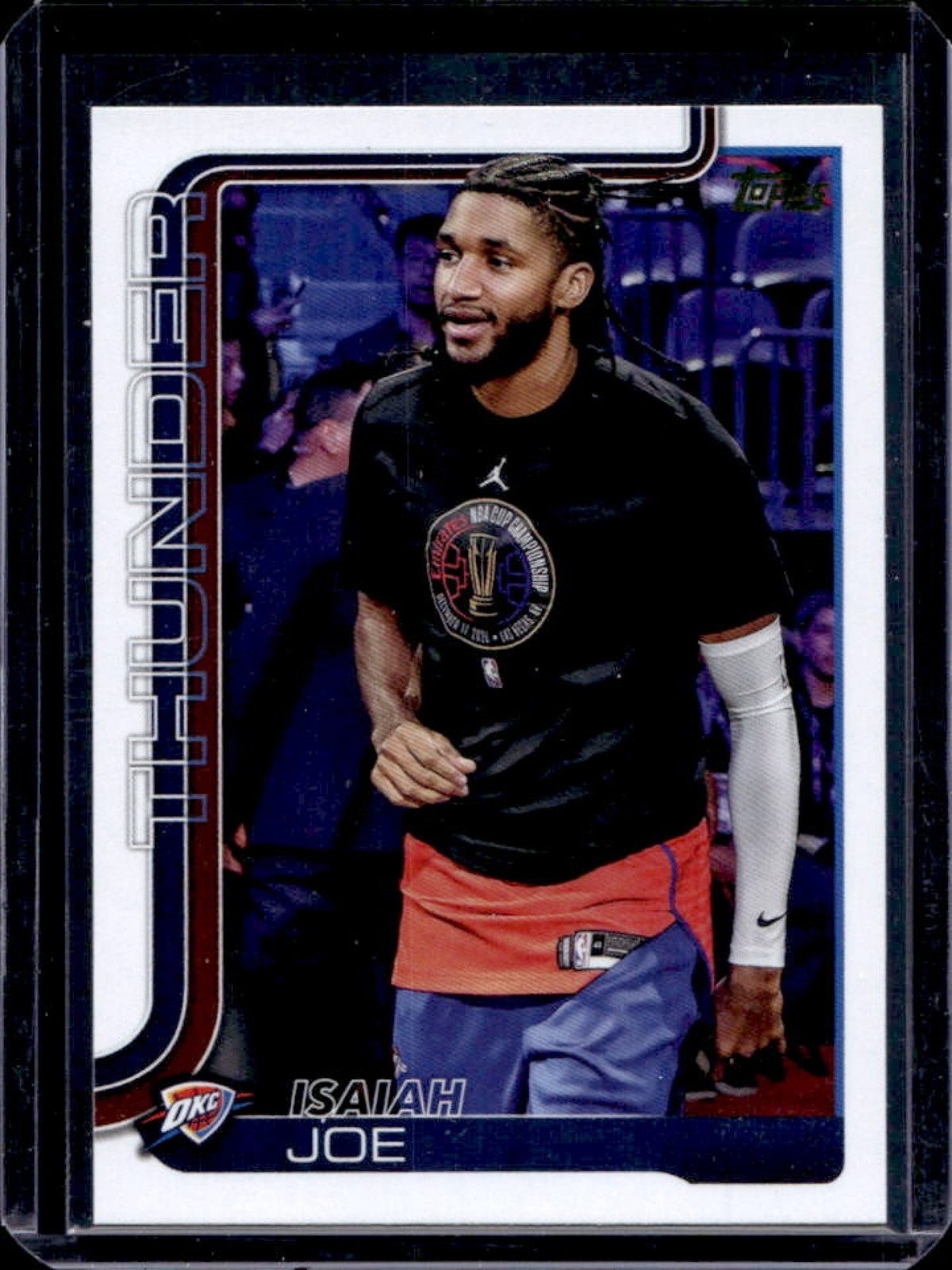 2025-26 Topps Isaiah Joe Golden Mirror Image Variation SSP #121 Thunder