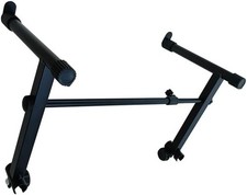 2 Tier Adjustable Metal Keyboard Stand
