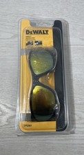 Dewalt Gable Router Anti-Fog Safety Glasses Smoke Lens Black / Yellow Frame
