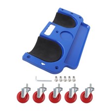 Universal Rolling Knee Creeper Pad Foam Padded with Tool Tray & 5 Swivel Wheels