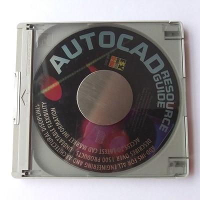 AutoCAD Resource Guide Autodesk CAD Software CD-ROM Engineering Windows