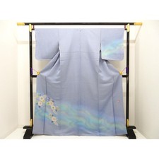 Authentic Unused Homongi Visiting Kimono  Second Generation Itchiku Kubo...