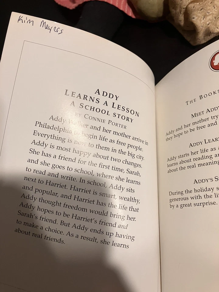 Original American Girl Doll Addy, Accessories and Books - Image 4 of 4