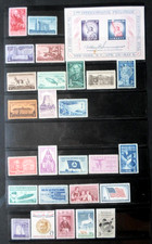 1956-1957 Year Sets - Cat # 1073-1099 Twenty-Seven Single Stamps MNH OG