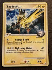 Zapdos G LV.60 12/99 Platinum Arceus SP Holo Rare Pokemon Card LP on eBay
